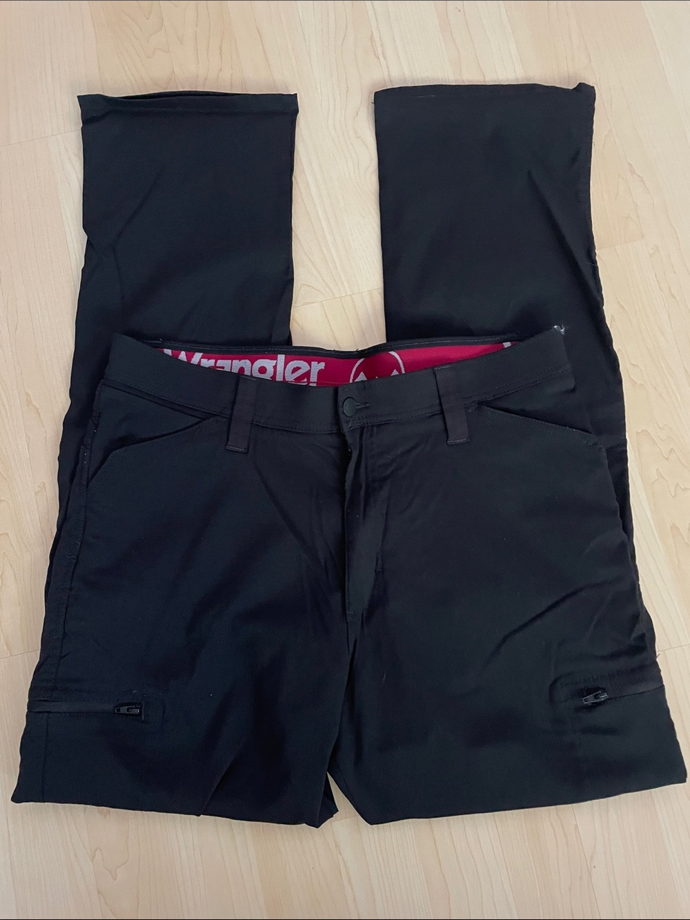 Wrangler Black Men's Cargo Performance Pants